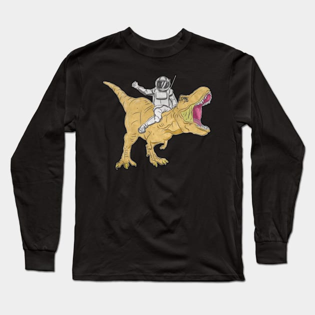 Lets Go! Lets Rodeo! Long Sleeve T-Shirt by silentrob668